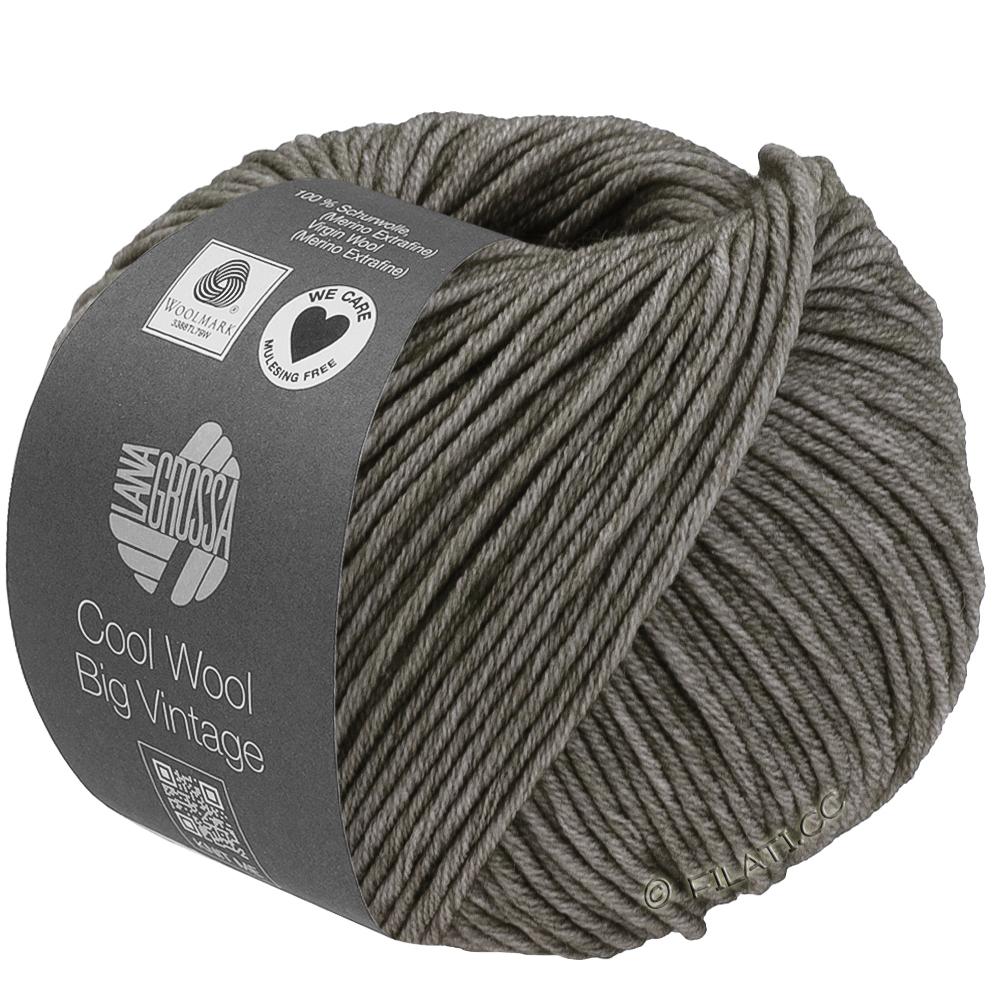 Lana Grossa COOL WOOL Big Vintage | 7196-Graugrün