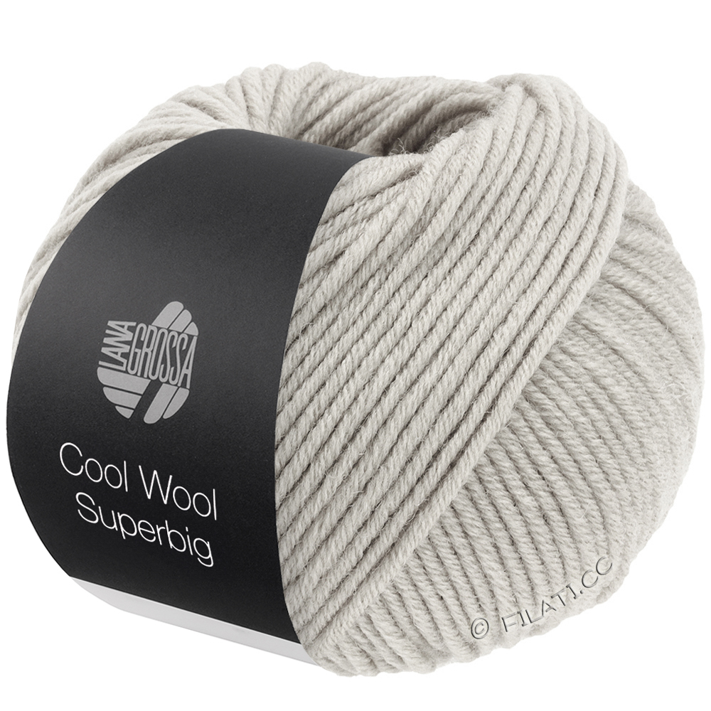 Lana Grossa COOL WOOL Superbig | 51-Silbergrau