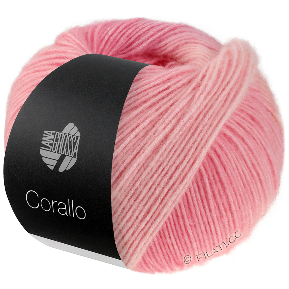 Lana Grossa CORALLO 100g | 03-Zartrosa/Rosa