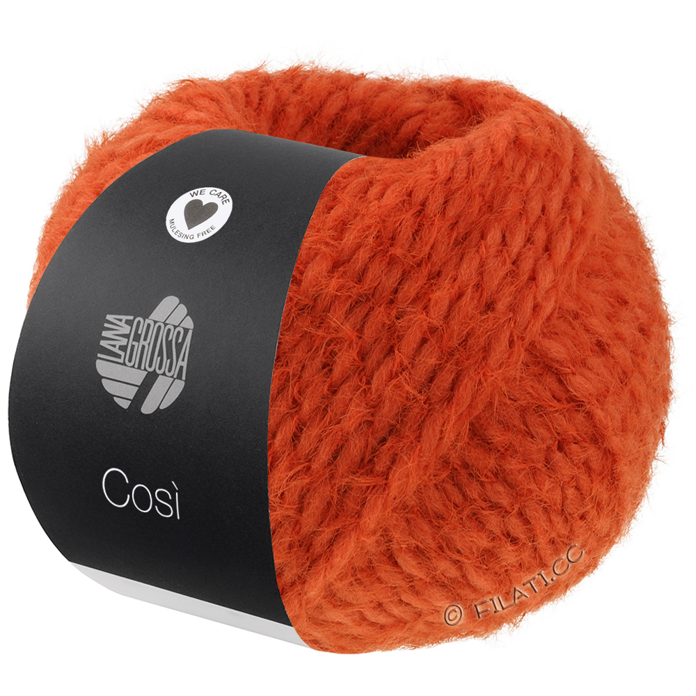 Lana Grossa COSÌ | 16-Dunkelorange