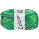 Lana Grossa COTONE Print/Spray/Mouliné | 311-Smaragd/Hellgrün/Petrol/Royal