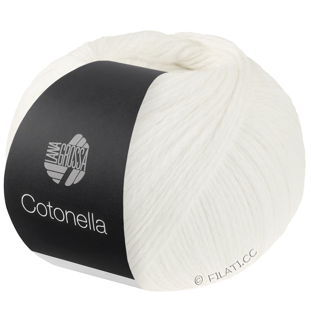 Lana Grossa COTONELLA 50g | 201-Weiß