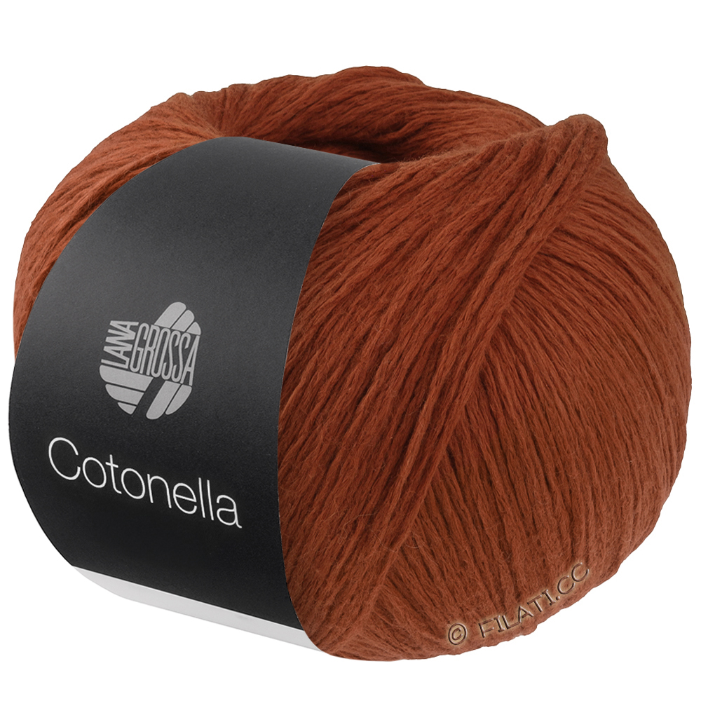 Lana Grossa COTONELLA 50g | 204-Zimtbraun