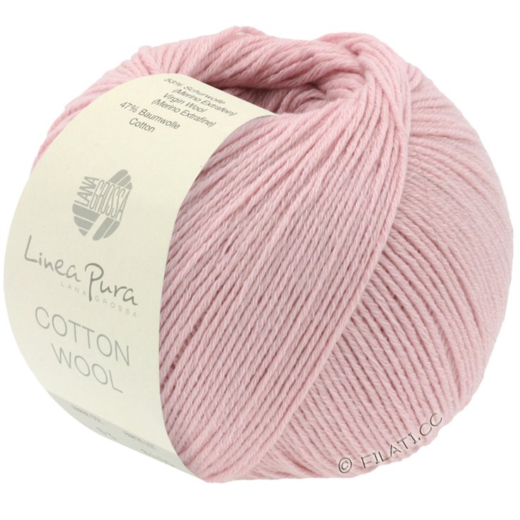 Lana Grossa COTTON WOOL (Linea Pura) | 01-Rosa