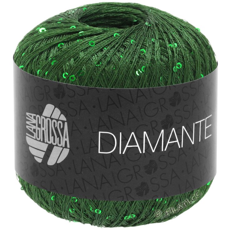 Lana Grossa DIAMANTE | 06-Dunkelgrün