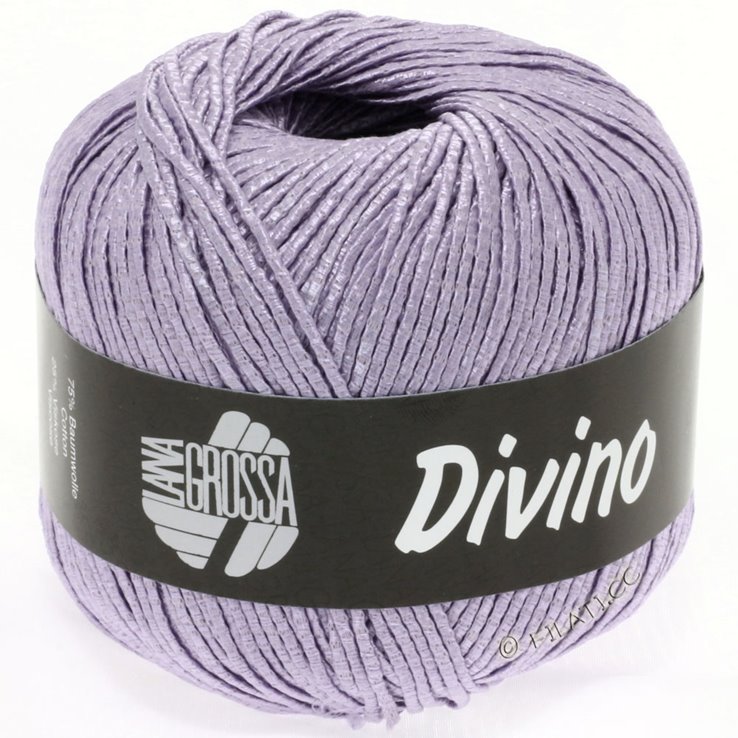 Lana Grossa DIVINO uni (Auslauffarben) | 03-Helles Lavendel