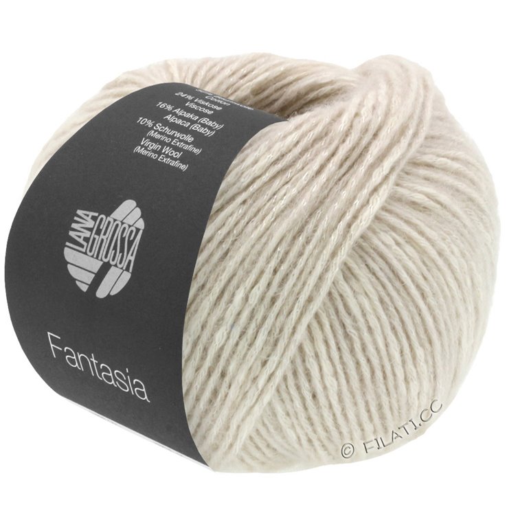 Lana Grossa FANTASIA | 10-Steinweiß