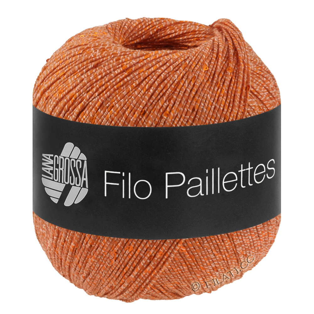 Lana Grossa FILO PAILLETTES | 05-Orange