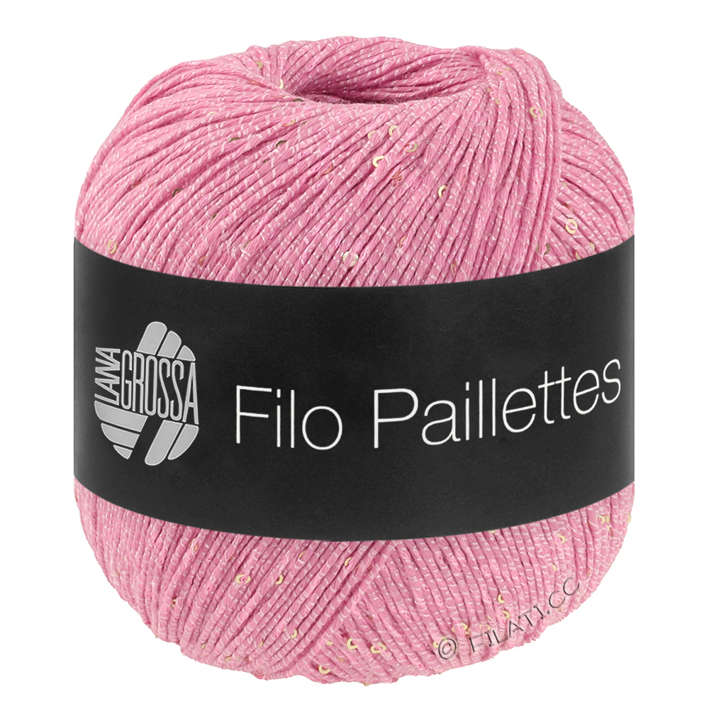 Lana Grossa FILO PAILLETTES | 07-Rosa