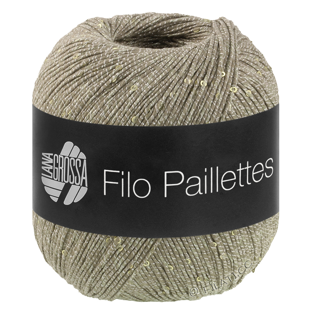 Lana Grossa FILO PAILLETTES | 13-Khaki