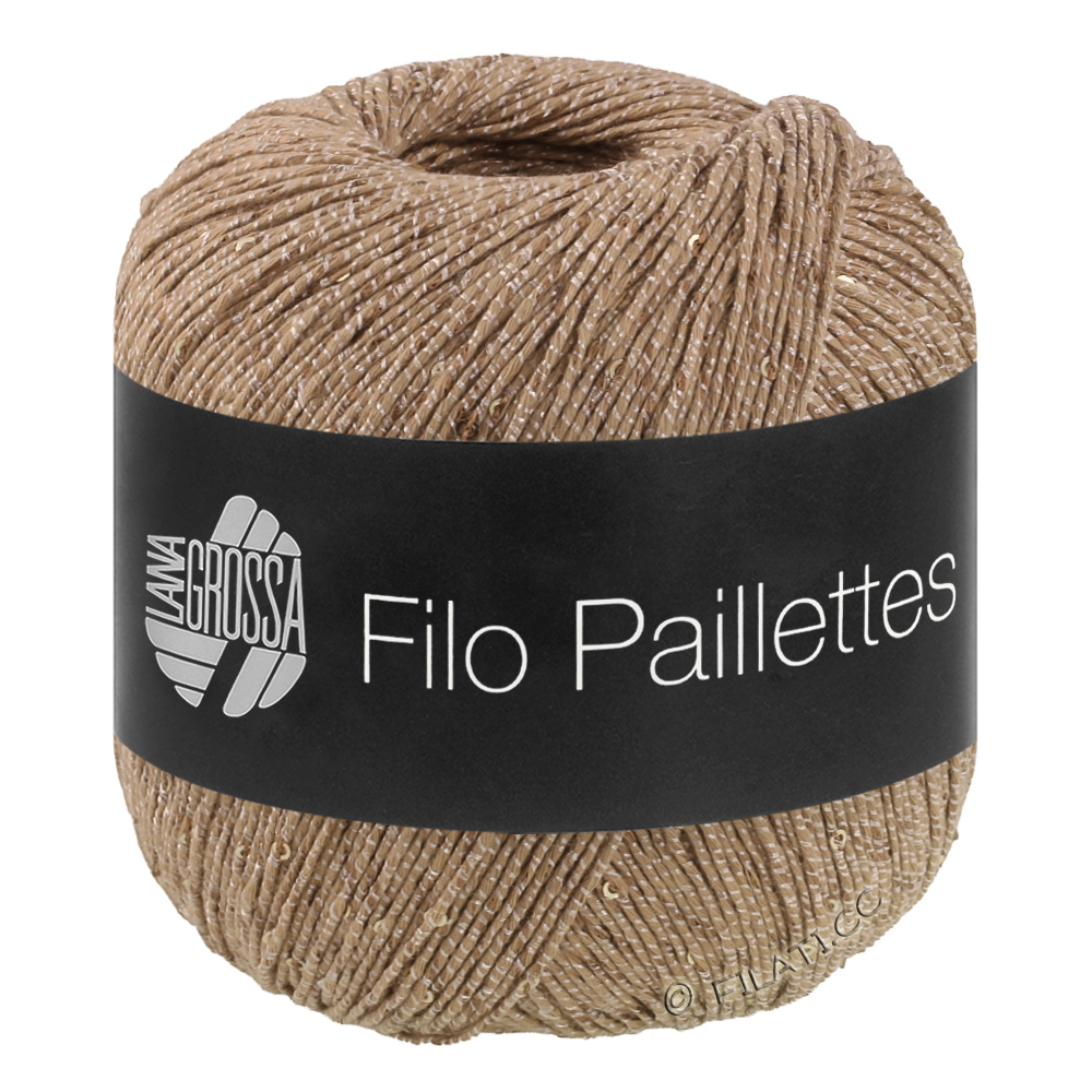 Lana Grossa FILO PAILLETTES | 17-Camel