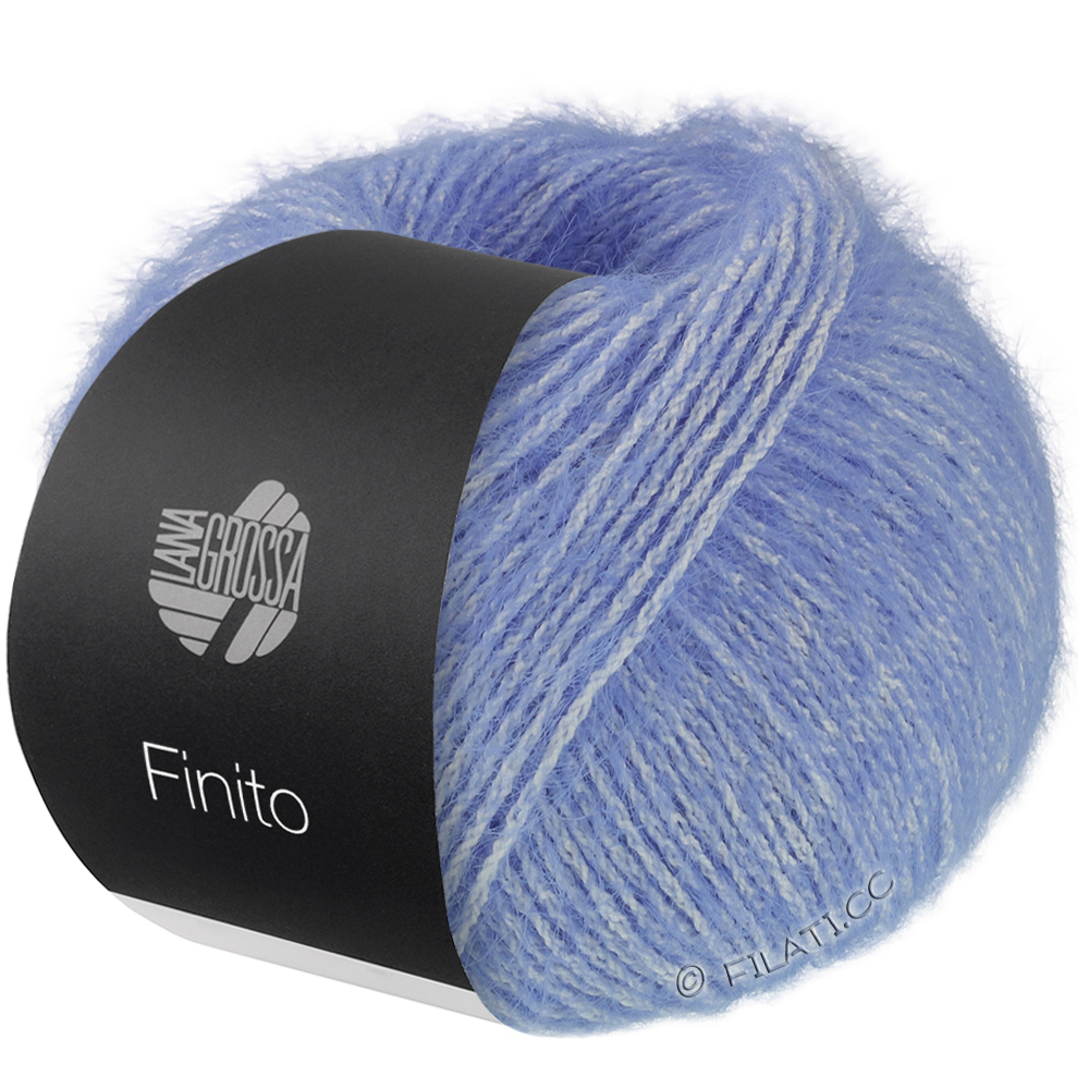 Lana Grossa FINITO | 22-Veilchenblau/Creme