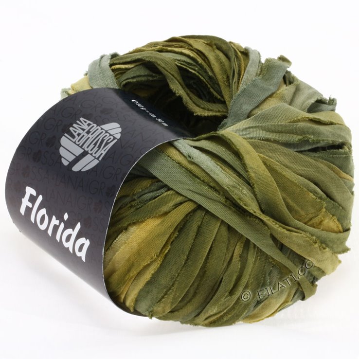 Lana Grossa FLORIDA | 01-Senfgelb/Khaki/Schilf