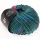 Lana Grossa FLU | 08-Smaragd/Graublau/Pink