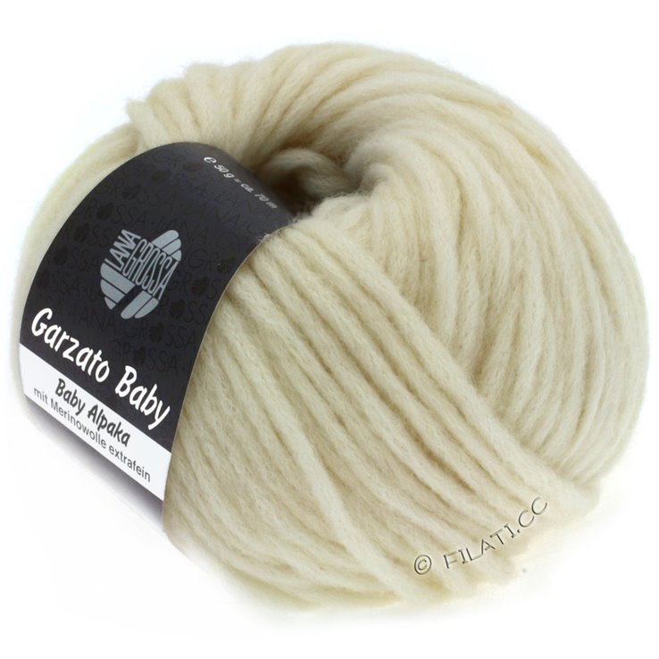 Lana Grossa GARZATO Baby | 01-Rohweiß