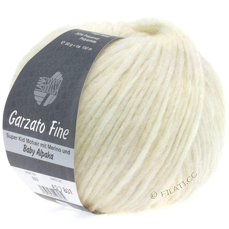 Lana Grossa GARZATO Fine | 03-Weiß