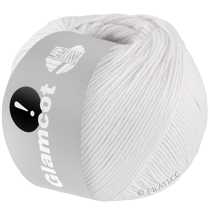 Lana Grossa GLAMCOT | 01-Weiß