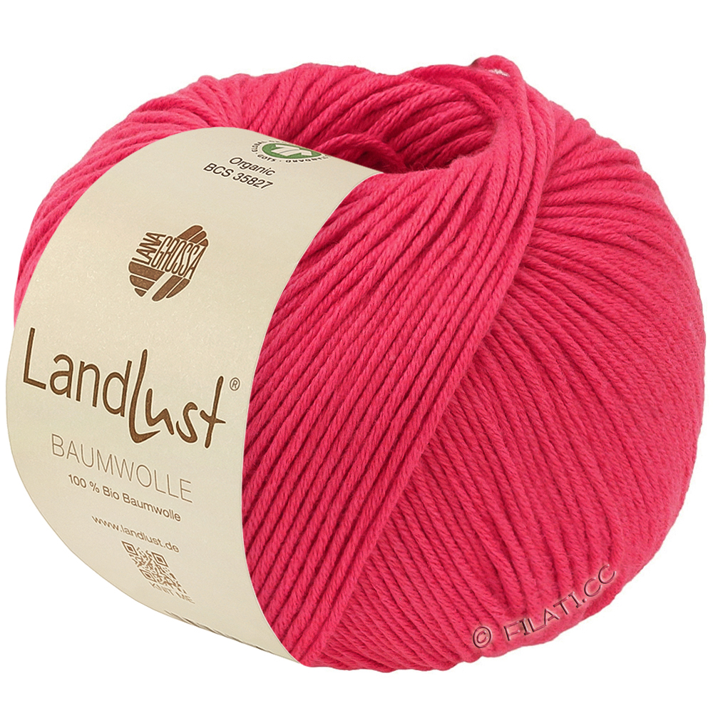 Lana Grossa LANDLUST BAUMWOLLE (GOTS) | 35-Fuchsia