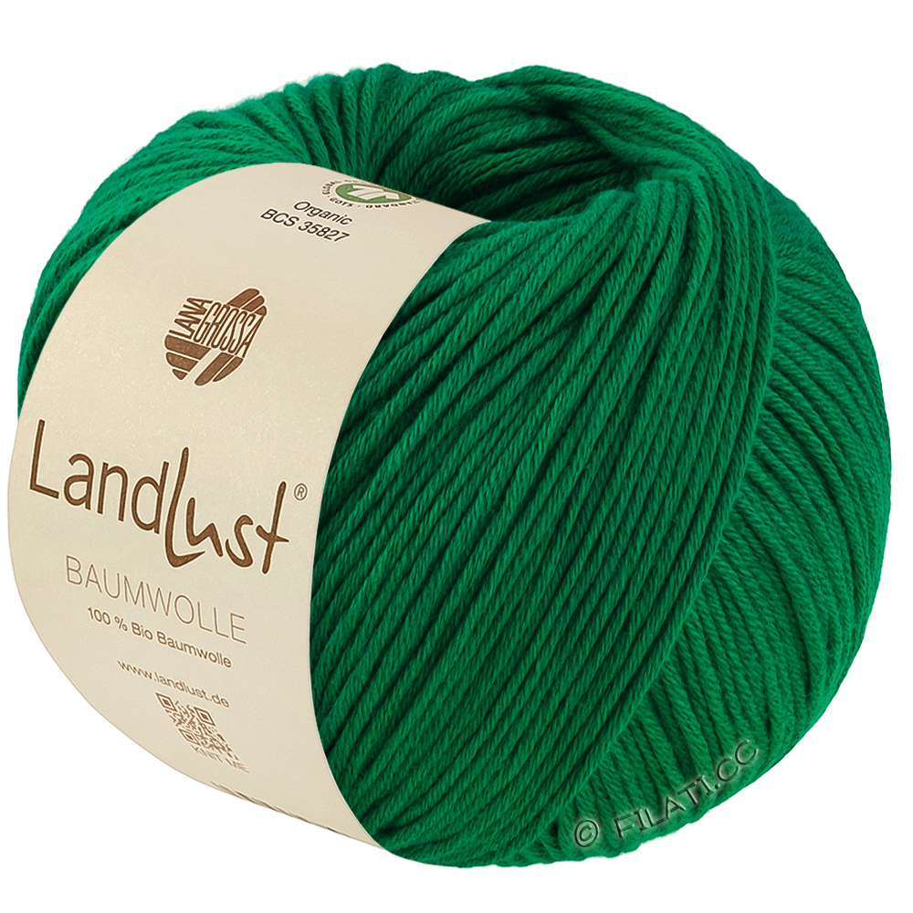 Lana Grossa LANDLUST BAUMWOLLE (GOTS) | 40-Grün