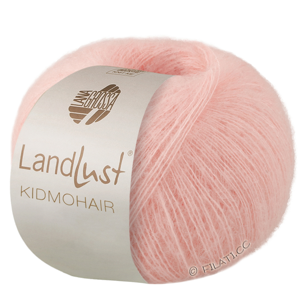 Lana Grossa LANDLUST KIDMOHAIR | 16-Zartrosa