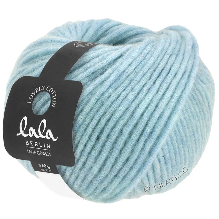 Lana Grossa LOVELY COTTON (lala BERLIN) | 21-Hellblau