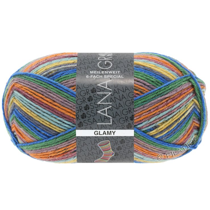 Lana Grossa MEILENWEIT 6-FACH 150g Glamy | 9857-