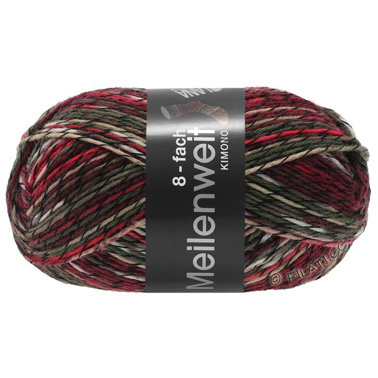 Lana Grossa MEILENWEIT 8-FACH 100g Kimono | 9908-