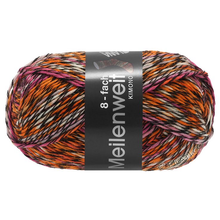 Lana Grossa MEILENWEIT 8-FACH 100g Kimono | 9910-
