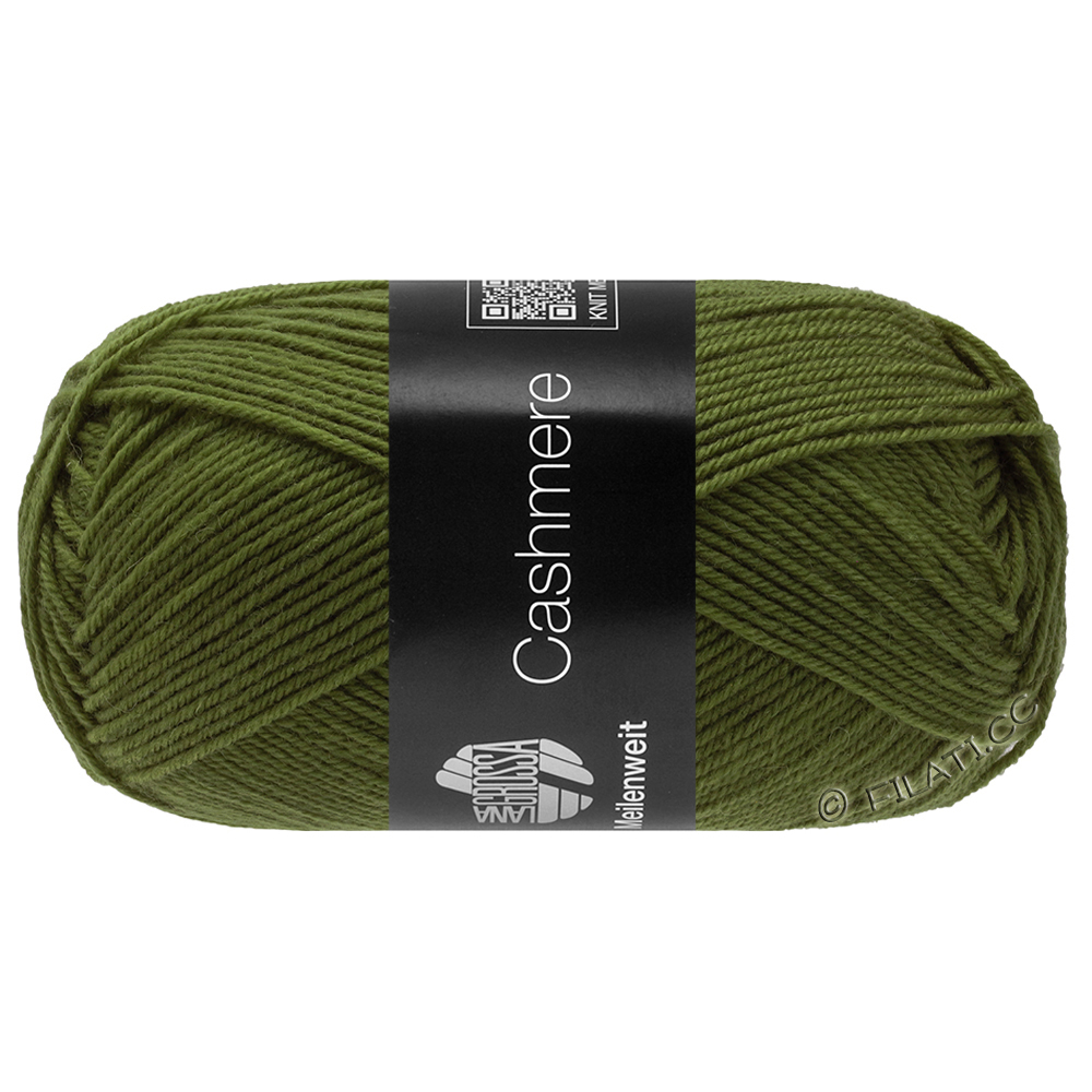 Lana Grossa MEILENWEIT 50g Cashmere | 77-Moosgrün