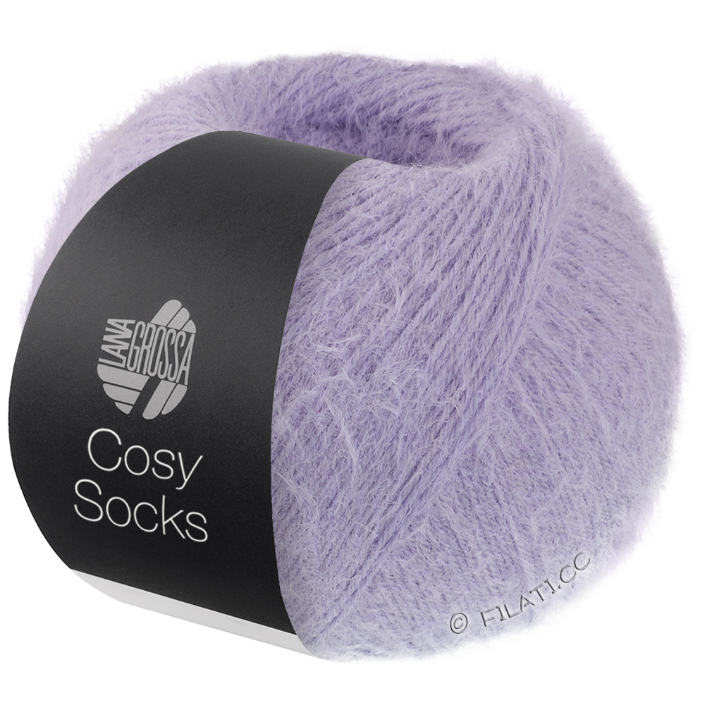 Lana Grossa MEILENWEIT 100g Cosy Socks | 03-Fliederlila