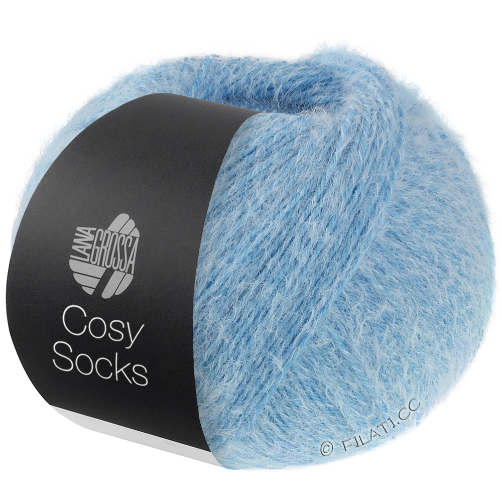 Lana Grossa MEILENWEIT 100g Cosy Socks | 04-Hellblau