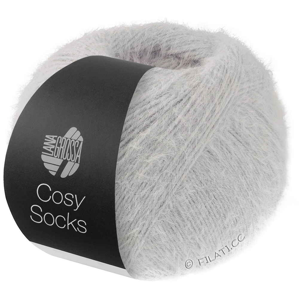 Lana Grossa MEILENWEIT 100g Cosy Socks | 08-Hellgrau