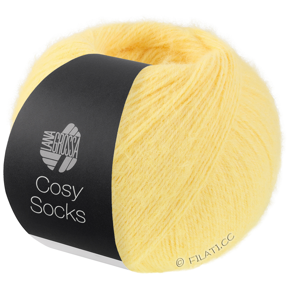 Lana Grossa MEILENWEIT 100g Cosy Socks | 19-Gelb