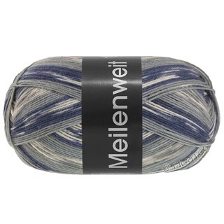 Lana Grossa MEILENWEIT 100g Black Denim Mix