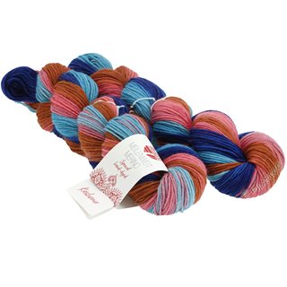 Lana Grossa MEILENWEIT 2 Stränge à 50g Merino Hand-dyed