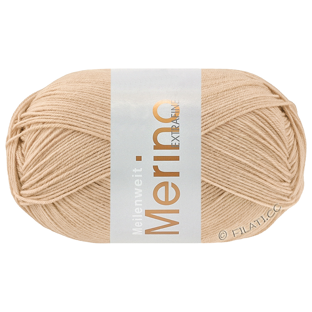 Lana Grossa MEILENWEIT 100g Merino Extrafine | 2473-Sandgelb