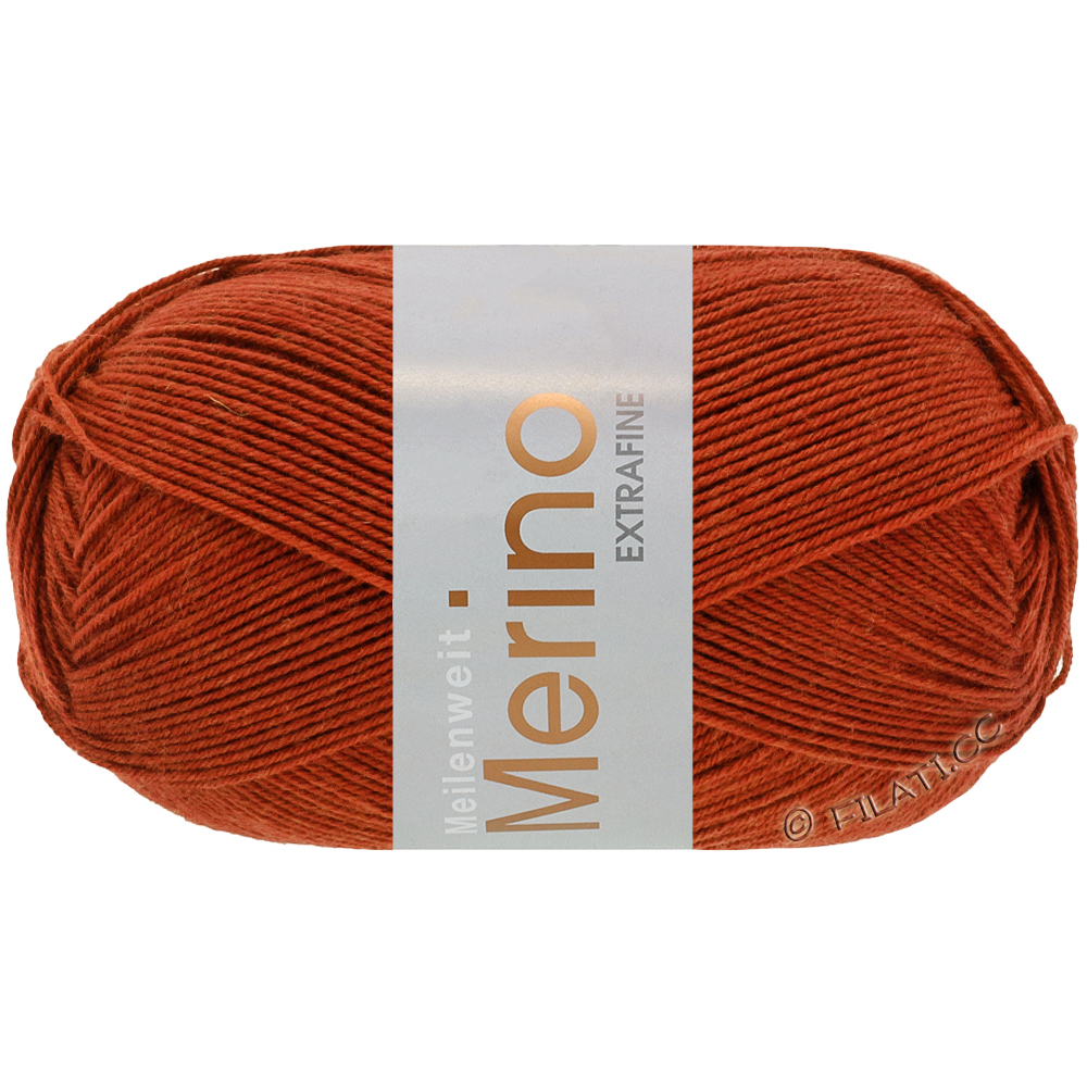 Lana Grossa MEILENWEIT 100g Merino Extrafine | 2475-Kupferrot