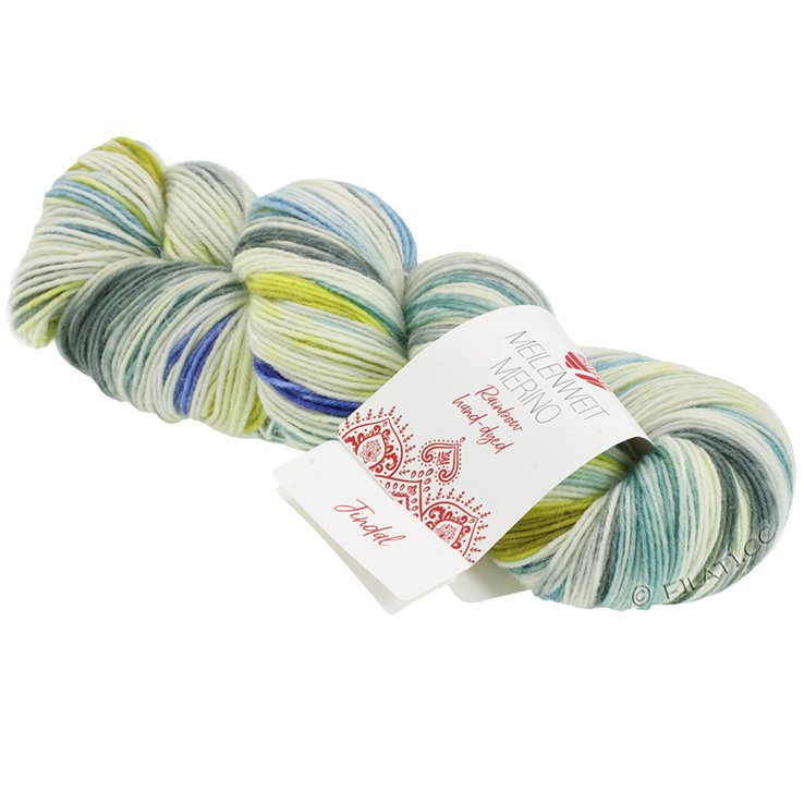 Lana Grossa MEILENWEIT 100g Merino Hand-dyed Rainbow | 7004-Jindal