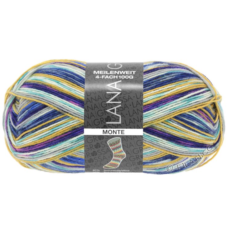 Lana Grossa MEILENWEIT 100g Monte | 1705-