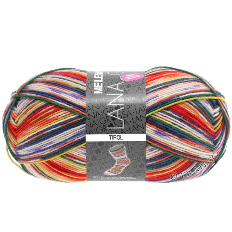 Lana Grossa MEILENWEIT 100g Tirol | 3701-