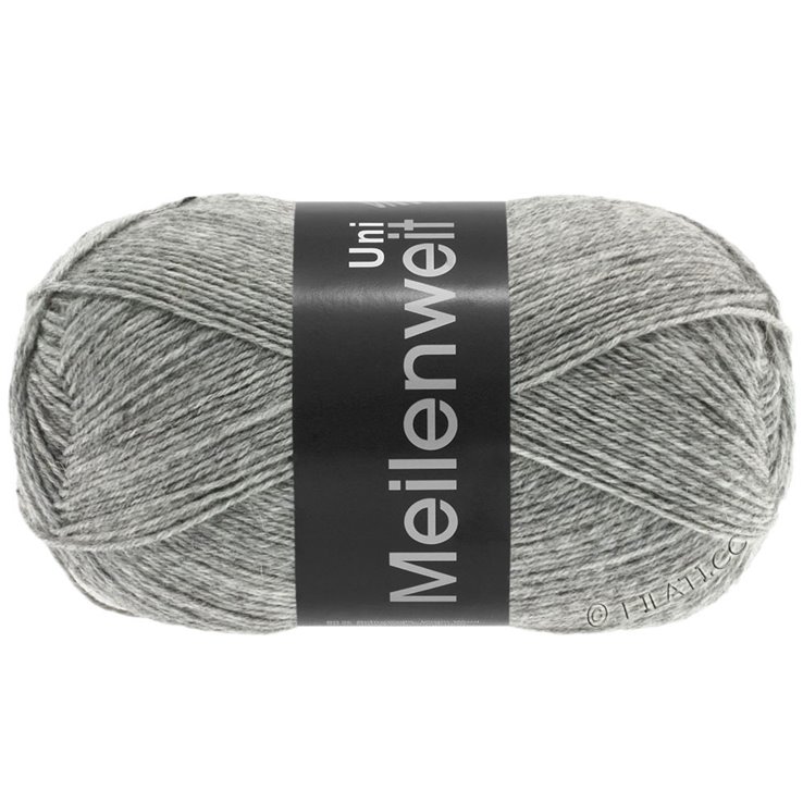 Lana Grossa MEILENWEIT 100g | 1103-Grau meliert