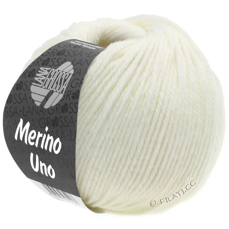 Lana Grossa MERINO UNO | 01-Weiß