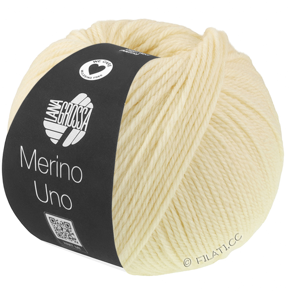 Lana Grossa MERINO UNO | 90-Creme