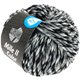 Lana Grossa MILLE II Color/Moulinè | 805-Weiß/Grau/Schwarz meliert