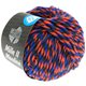Lana Grossa MILLE II Color/Moulinè | 604-Neonorange/Anthrazit/Blau