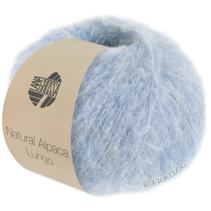 Lana Grossa NATURAL ALPACA Lungo | 06-Hellblau