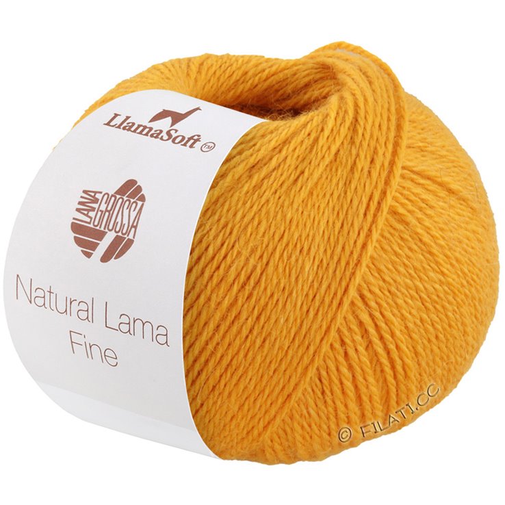 Lana Grossa NATURAL LAMA FINE | 101-Gelb