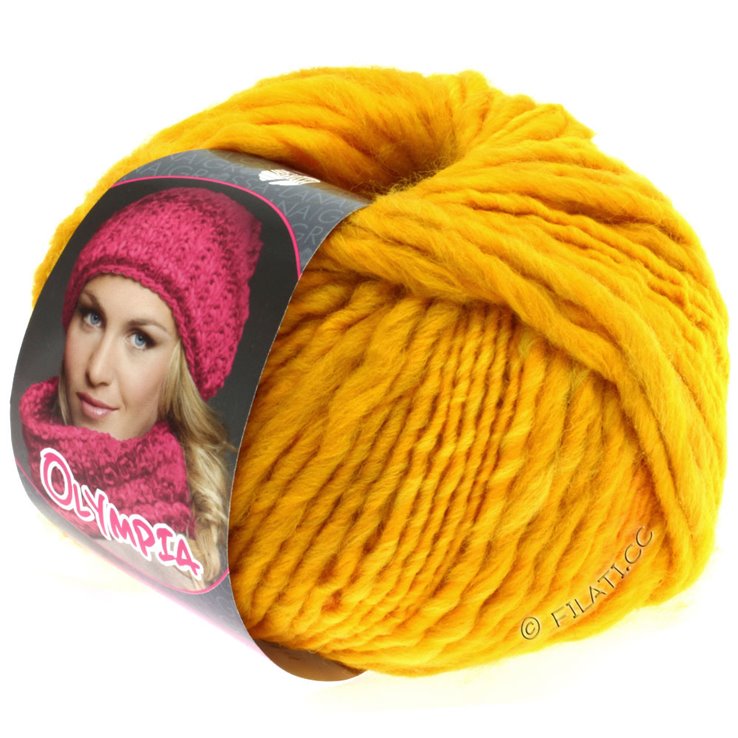 Lana Grossa OLYMPIA Uni/Piano | 401-Gelb