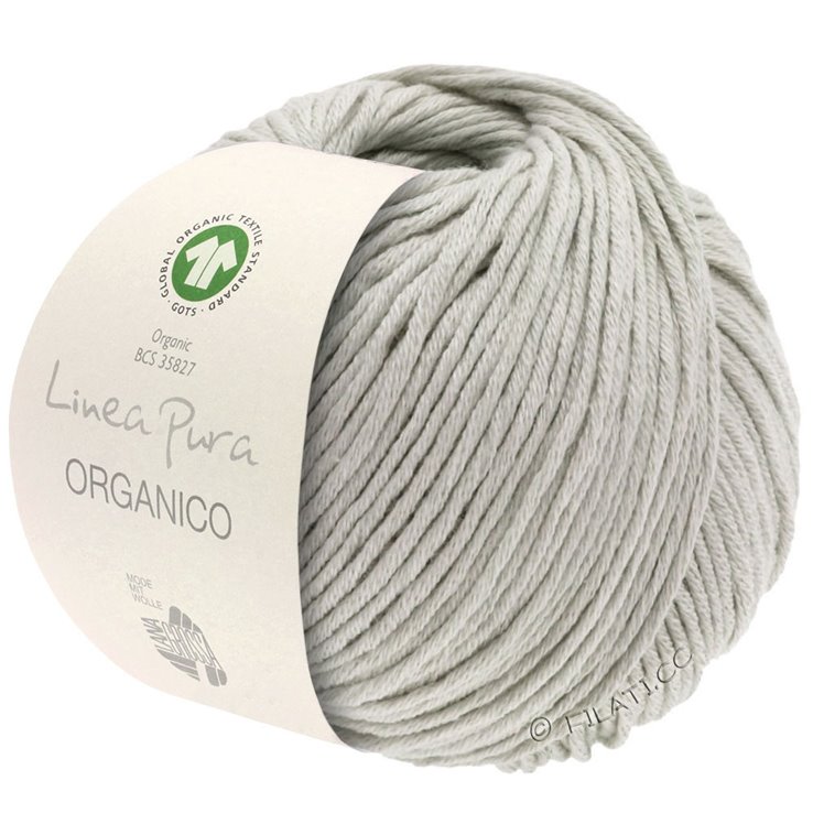 Lana Grossa ORGANICO (Linea Pura) | 029-Hellgrau