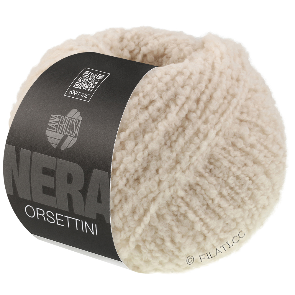 Lana Grossa ORSETTINI (Nera) | 16-Muschel